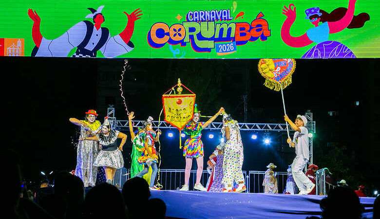 Com coroação da Corte de Momo, Corumbá lança Carnaval 2026
