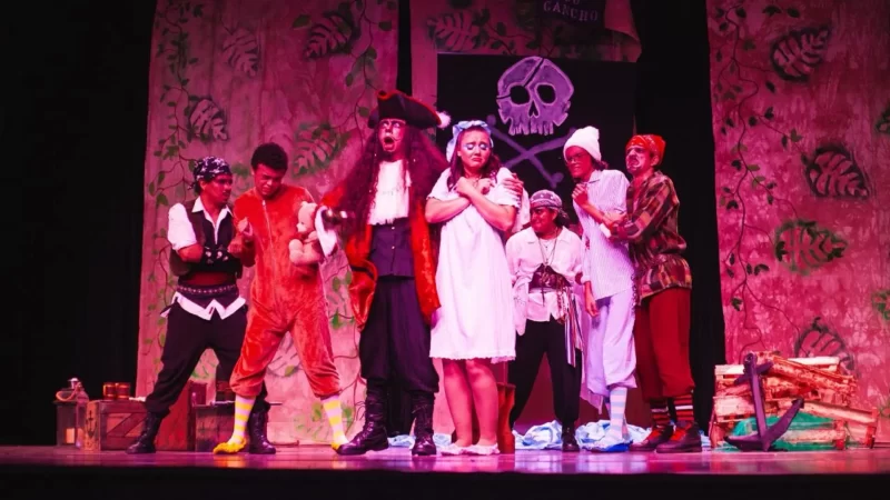 Em versão regional e humorada, espetáculo ‘Peter Pan no Cerrado’ ocorre neste domingo