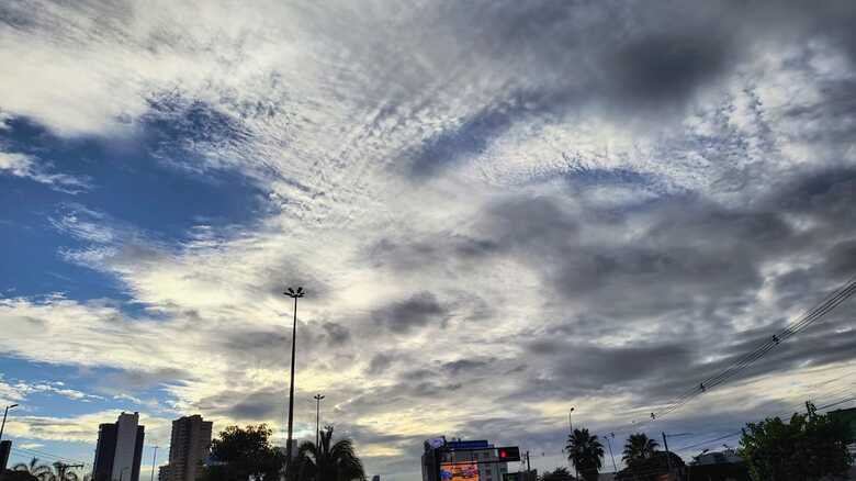 Instabilidade no tempo aparece mesmo com temperaturas de 38°C nesta quinta em MS