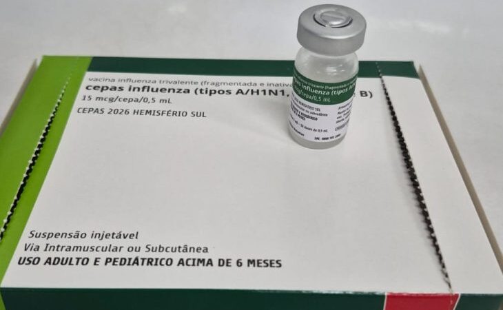 Vacinação contra influenza já pode começar nos municípios de MS; SES orienta início imediato