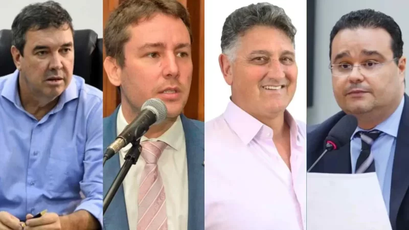 Campanha de 2026 começa a se desenhar e MS já tem 4 pré-candidatos ao governo
