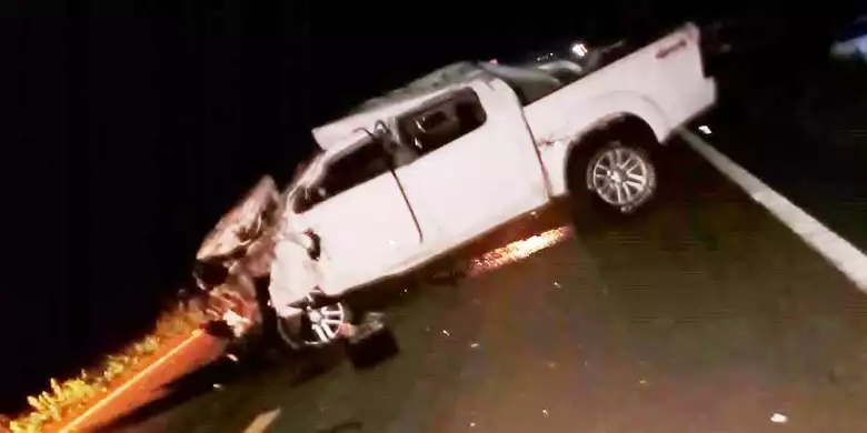 Colisão entre três veículos deixa criança e idoso mortos na MS-289