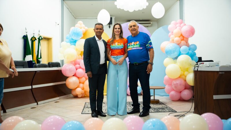 Jerson Domingues destaca importância da primeira infância durante agenda em Naviraí