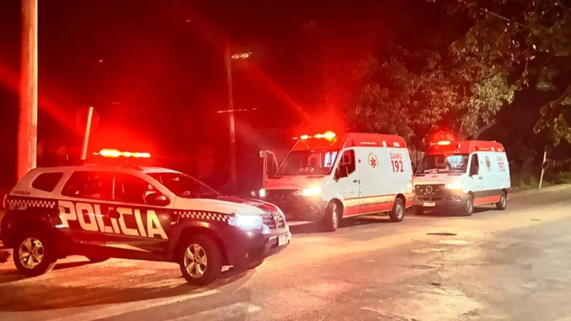 Desesperado, pai corre com bebê desacordada na rua e pede ajuda a PM no Campo Nobre