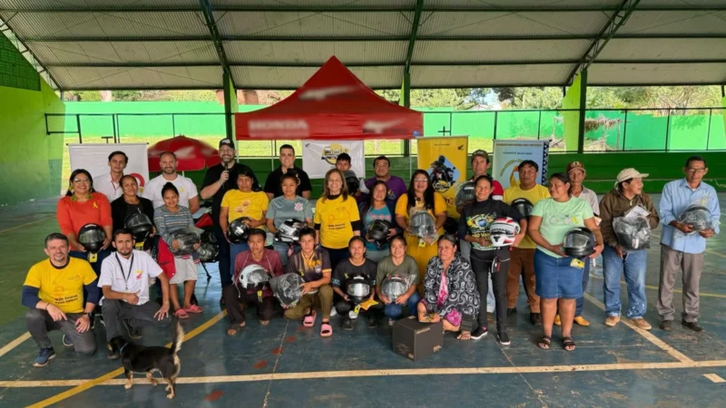 Maio Amarelo: comunidades indígenas de MS participam de palestras sobre conscientização no trânsito
