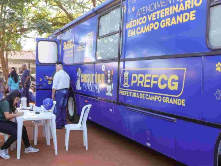 Tem pet? Consultório móvel leva serviço veterinário gratuito a três regiões da Capital