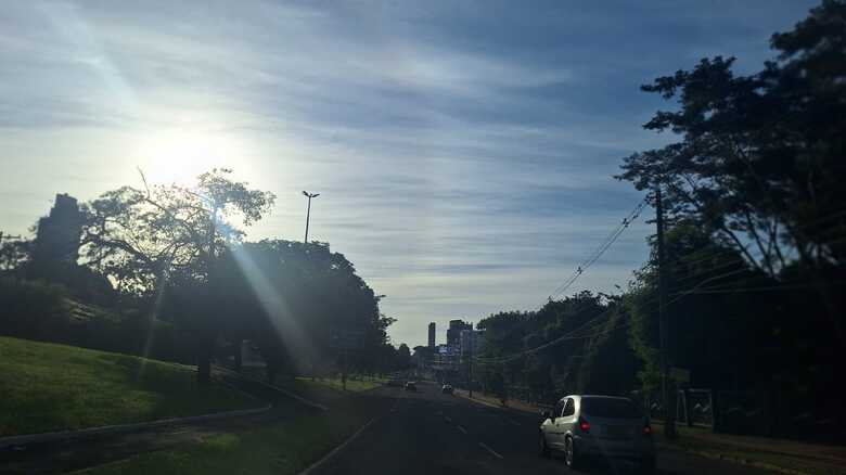 Tempo firme e calor de até 33°C marcam o sábado em MS