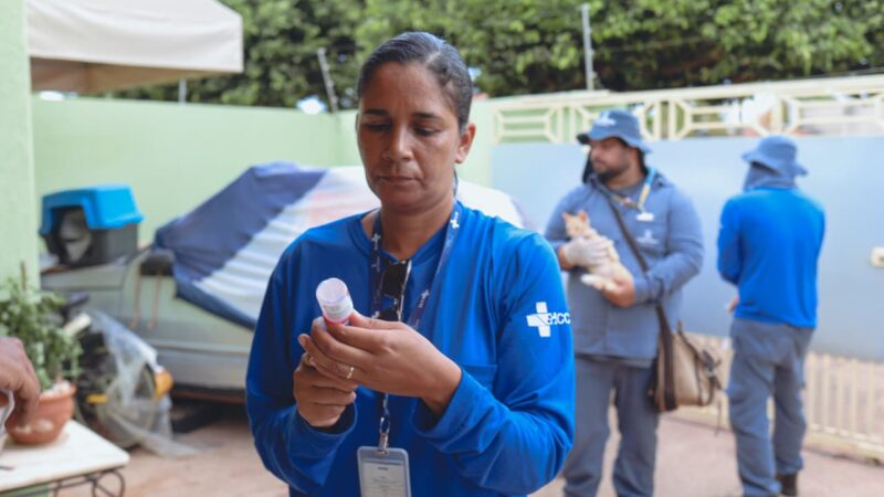 Vacinação antirrábica chega ao Bairro Estrela Dalva