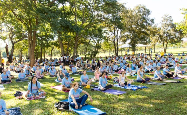 Festival de Yoga promovido pela Fundesporte será neste domingo no Parque das Nações Indígenas
