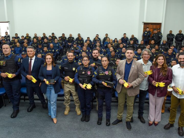 GCM recebe mais de R$ 2,5 milhões em tasers e espargidores