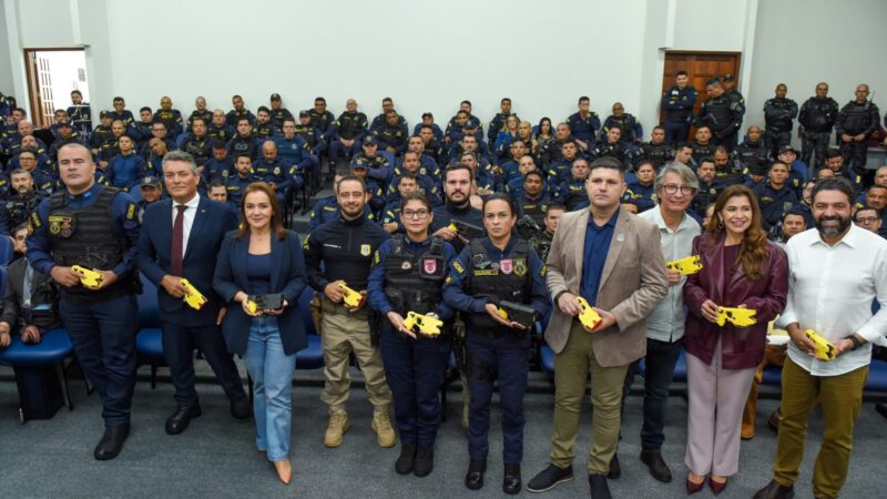 GCM recebe mais de R$ 2,5 milhões em tasers e espargidores