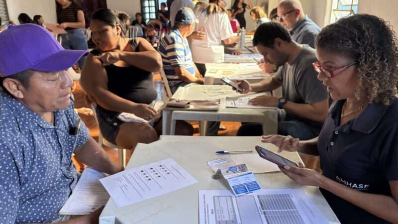 Emha atende 34 famílias da comunidade Índio Forte
