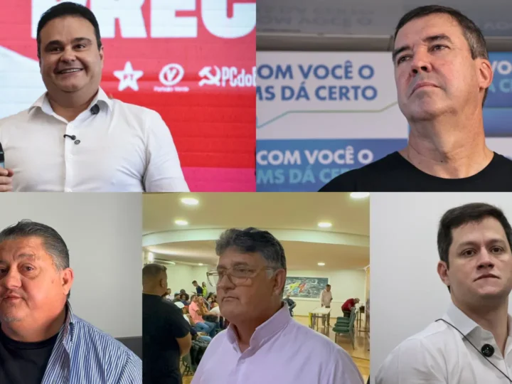 Mato Grosso do Sul tem cinco candidatos ao Governo do Estado em 2026