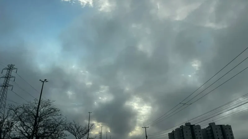 MS tem alerta amarelo para tempestade com rajada de vento e granizo