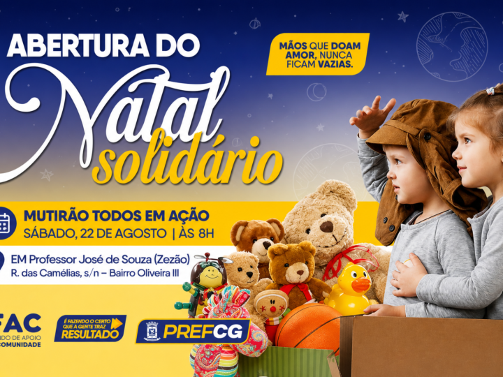 FAC lança Campanha Natal Solidário em Campo Grande