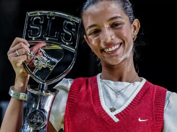 Rayssa é campeã da etapa carioca da Liga Internacional de Skate Street