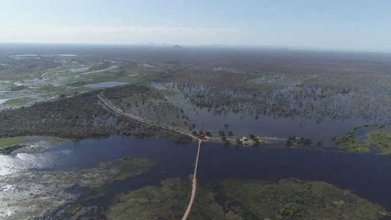 Vai viajar? Obras interditam ponte sobre a vazante do rio Tereré na MS-243