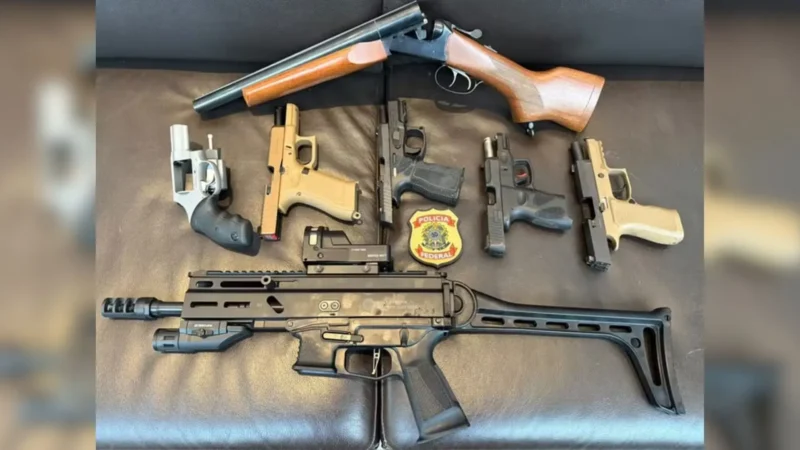 ‘Dark Horse’: PF apreende sete armas ligadas à deputado investigado por desvio de emendas