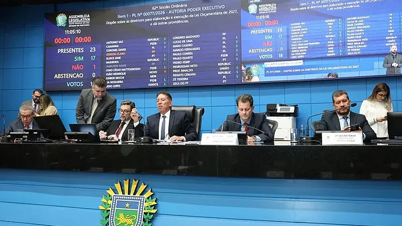 Assembleia vota criação de 454 cargos no MPMS nesta terça-feira