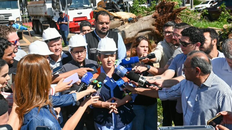 Prefeitura intensifica ações após temporal que atingiu a Campo Grande
