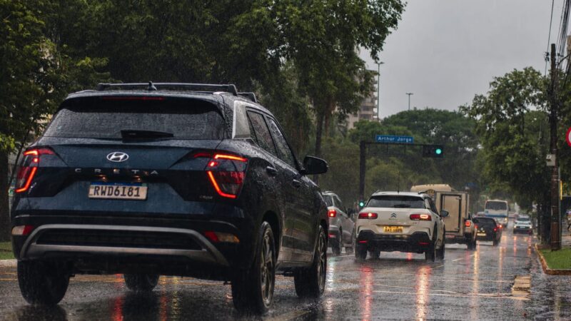 Defesa civil emite novo alerta para risco de tempestades