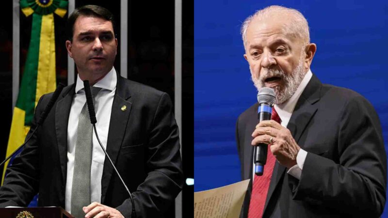 Flávio Bolsonaro tem 50,7% das intenções de voto e Lula 49,3%, diz Veritá